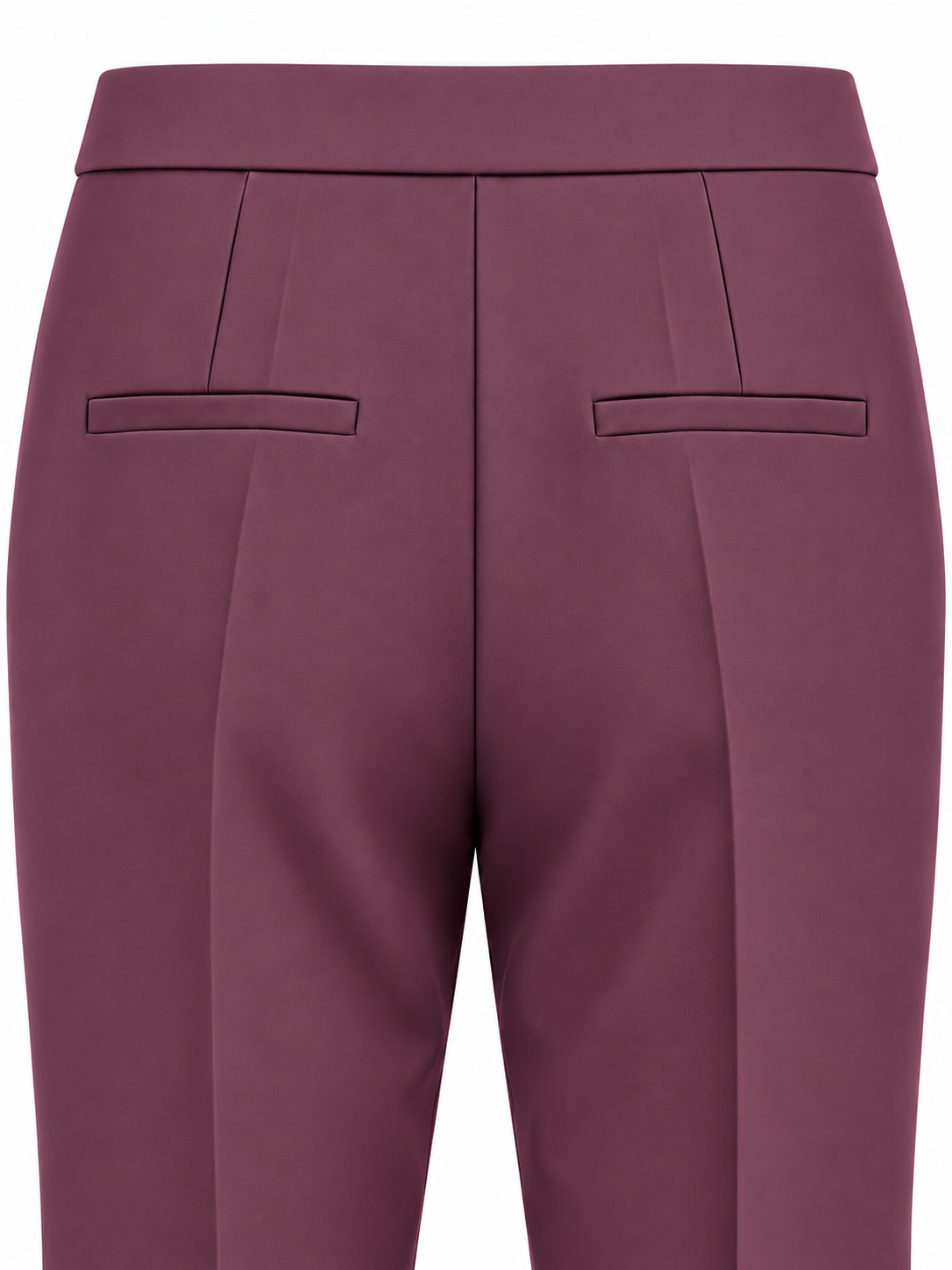Dettaglio tasche posteriori pantaloni