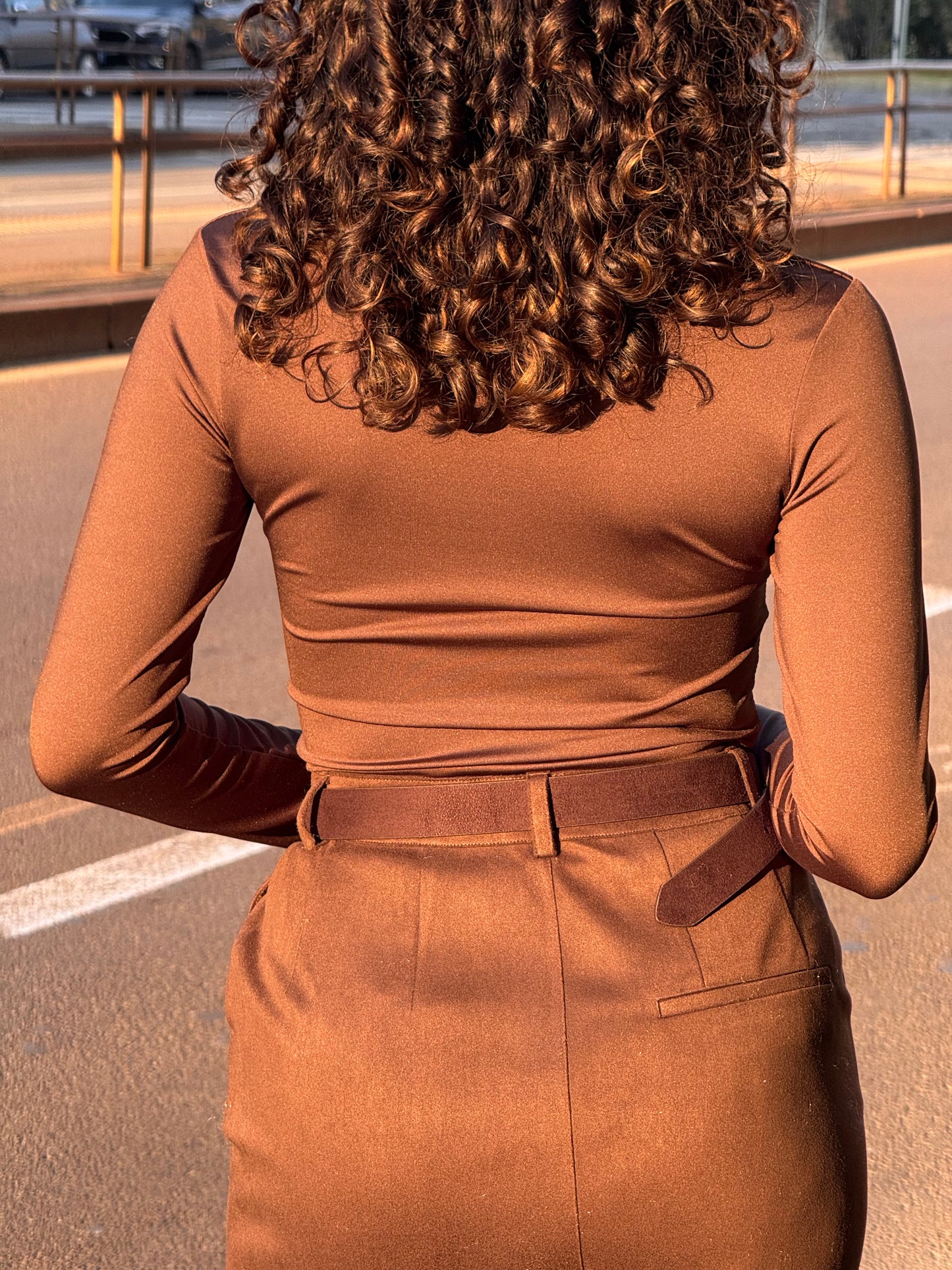 Body con scollo profondo