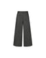 Pantaloni palazzo grigi spigati effetto lana – retro
