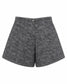Shorts grigi effetto lana - retro