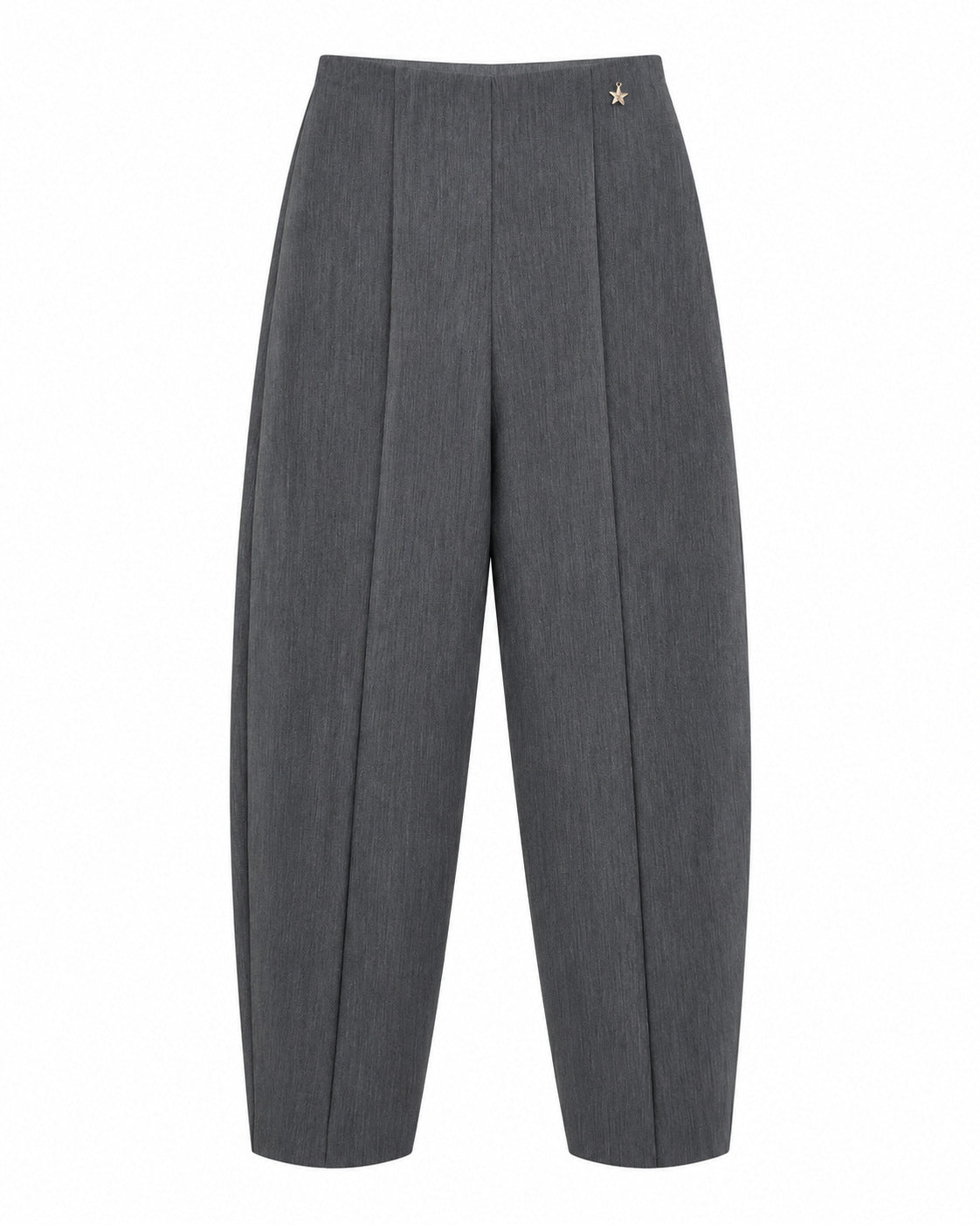 Pantaloni sartoriali grigi - retro