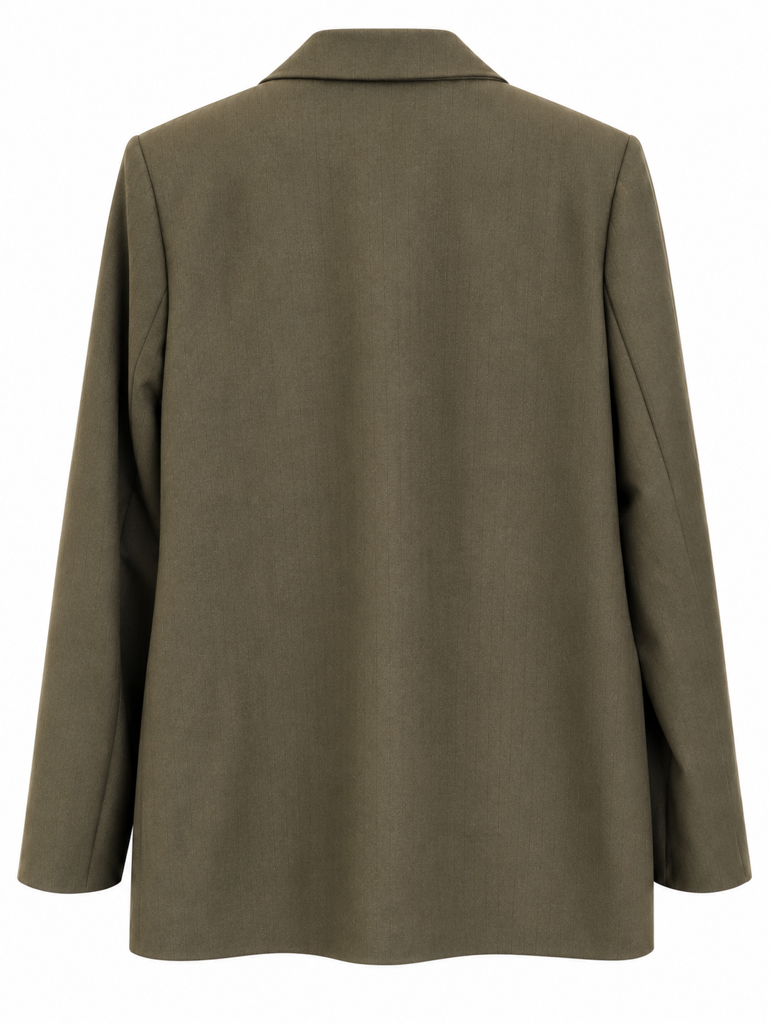 Blazer doppiopetto verde oliva - retro