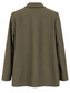 Blazer doppiopetto verde oliva - retro