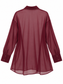 Camicia bordeaux trasparente - retro