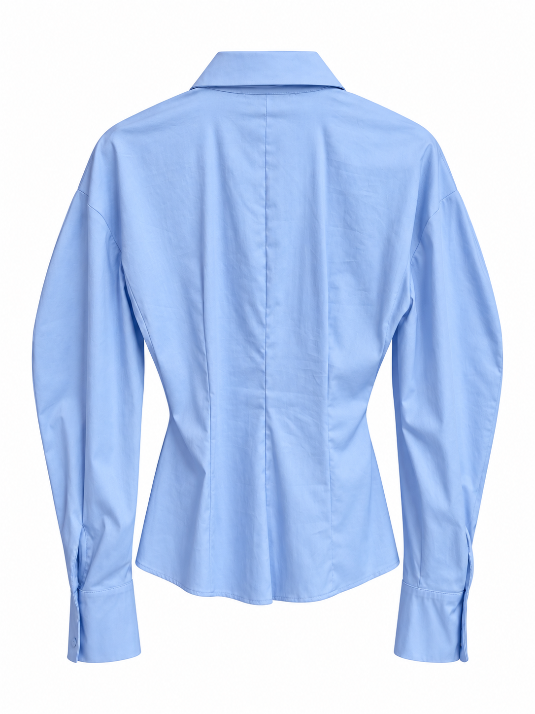 Camicia azzurra con cravatta - retro