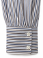 Camicia a righe - dettaglio polsino
