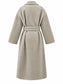 Cappotto greige – retro