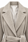 Cappotto greige – dettaglio revers