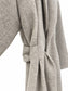 Cappotto greige – passaggio della cintura