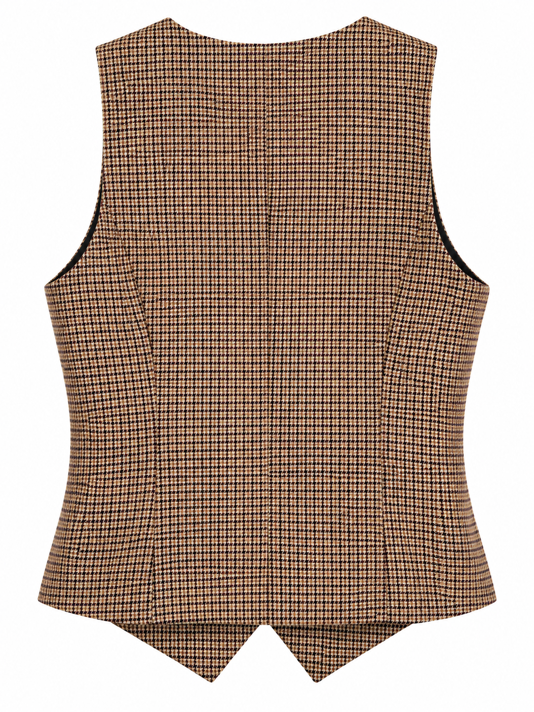 Gilet pied-de-poule - retro