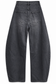 Jeans barrel grigio scuro — retro