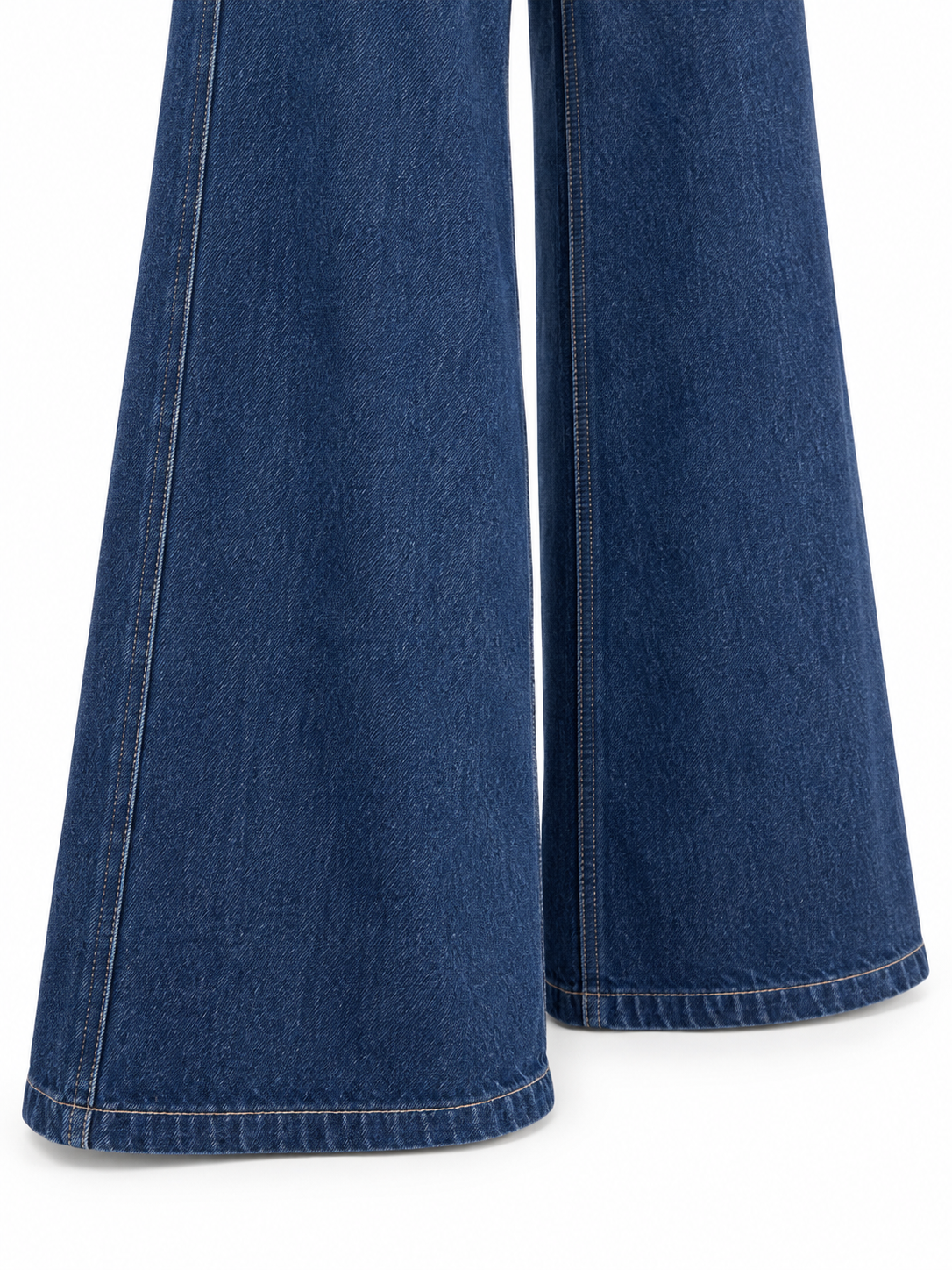 Jeans a gamba ampia con tasche applicate - dettaglio 2