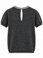 Maglia antracite con strass — retro