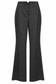 Pantalone gessato antracite — fronte