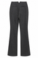 Pantalone gessato antracite — retro
