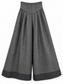 Pantalone grigio a spina di pesce — fronte