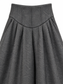 Pantalone grigio a spina di pesce — vita