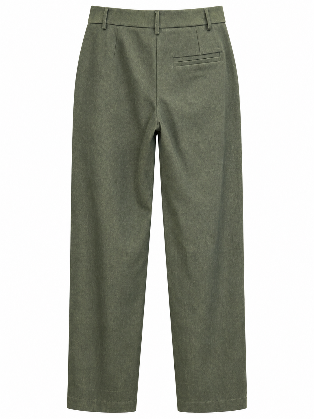 Pantaloni verde sfumato - retro