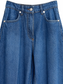 Jeans ampi con fondo sfrangiato - dettaglio 2