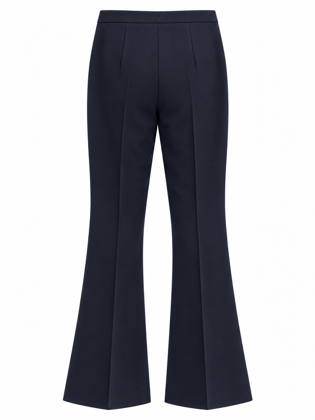 Pantaloni blu notte a zampa - retro