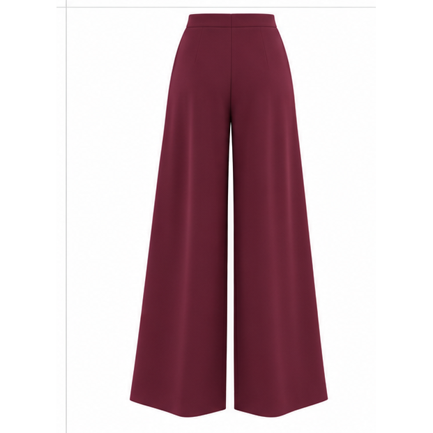 Pantalone borgogna posteriore