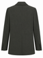 Giacca gessata - retro linea dritta