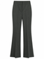 Pantaloni gessati svasati - fronte