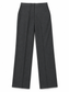 Tailleur grigio mélange - Pantaloni fronte