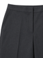 Tailleur grigio mélange - Dettaglio vita pantaloni