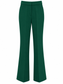 Pantaloni verdi svasati - fronte