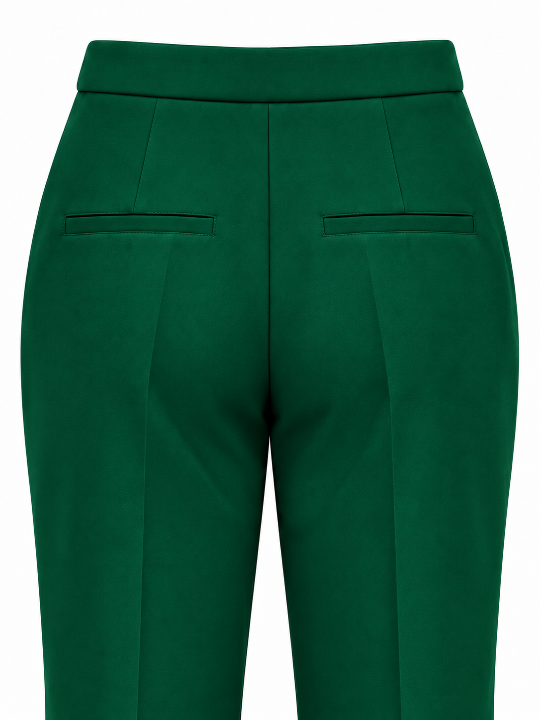 Dettaglio tasche posteriori pantaloni