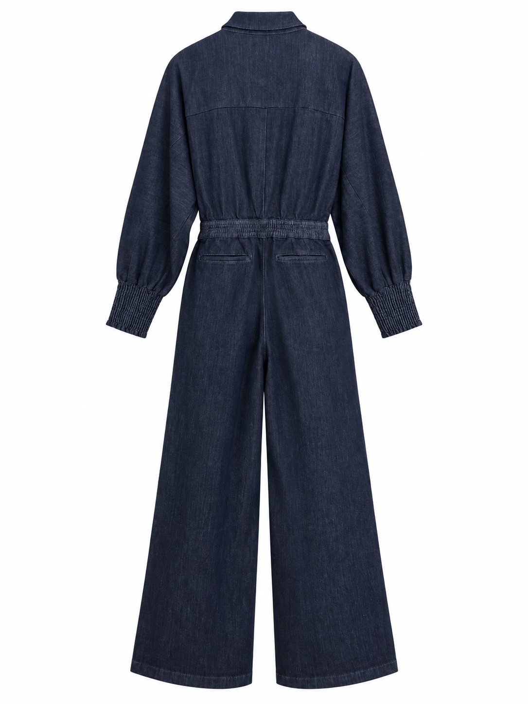 Tuta in denim blu — retro